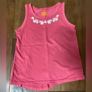 Girls Pink Sleeveless Tunic - Size 5